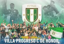 Villa Progreso C rumbo al provincial “Copa de Campeones 2026”
