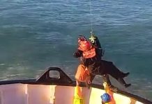 Importante operativo de Prefectura Naval Argentina para rescatar a un marinero argentino