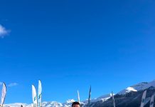 Dario Pistolesi obtuvo medalla de Bronce en el Mundial de Natación de invierno en el Glaciar Perito Moreno