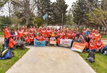 Chubut despidió a la delegación que representará a la provincia en los Juegos Nacionales para Personas Mayores