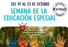 SITRAED convoca a la comunidad a visibilizar la Semana de la Educación Especial en Chubut